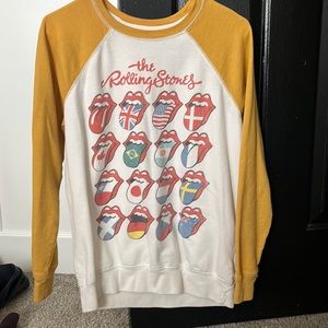 The rolling stones crew neck